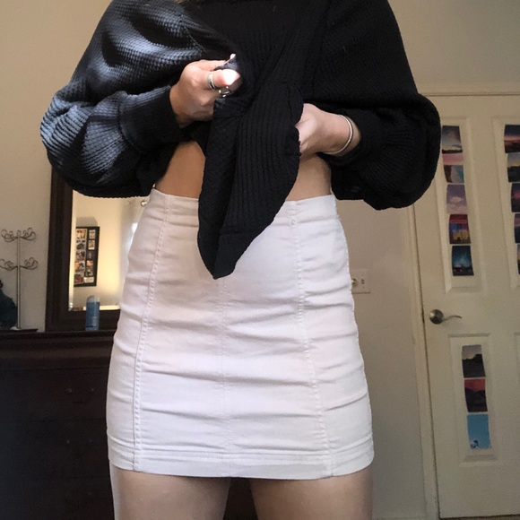 Pink Free People Skirt - Picture 1 of 3